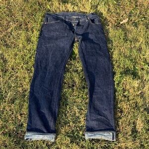 SAMURAI JEANS straight fit 16oz Geisha selvedge denim jeans